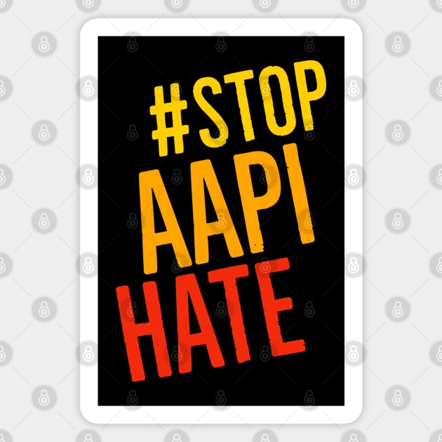 Stop AAPI Hate Magnet by Suzhi Q